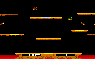 Joust VGA game in progress