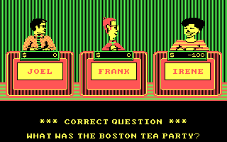 IBM PC version of Jeopardy!