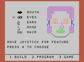 ColecoVision version of FaceMaker
