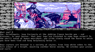 IBM EGA version of Knight Orc