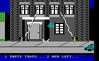 IBM PCjr version of Ghostbusters