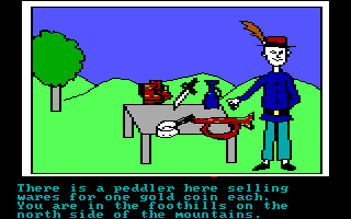 IBM PCjr version of Wizard and the Princess