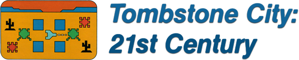 Tombstone City: 21st Century logo