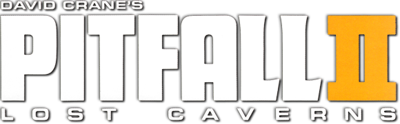 Pitfall II: Lost Caverns logo