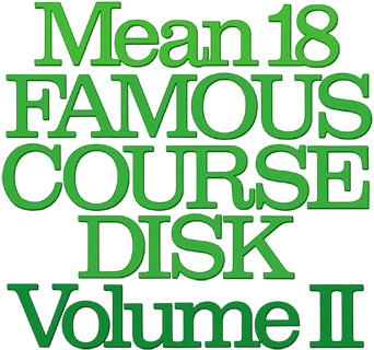 Mean 18 Famous Course Disk Volume II logo