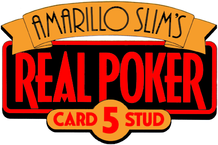 Amarillo Slim's Real Poker: 5 Card Stud logo