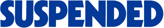 Suspended logo