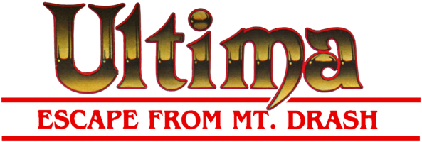 Ultima: Escape from Mt. Drash logo