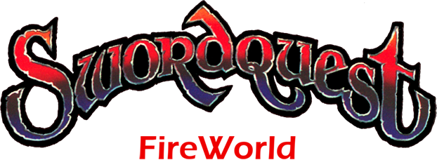 Swordquest: FireWorld logo