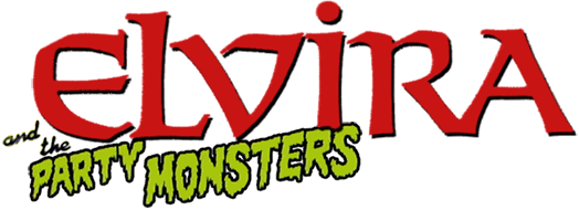 Elvira and the Party Monsters logo