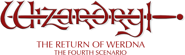 Wizardry: The Return of Werdna - The Fourth Scenario logo