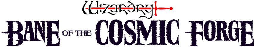 Wizardry: Bane of the Cosmic Forge logo