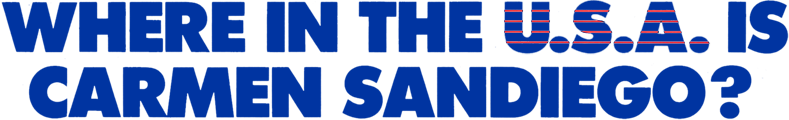 Where in the U.S.A. is Carmen Sandiego? logo