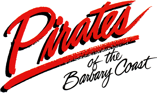 Pirates of the Barbary Coast logo