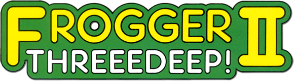 Frogger II: ThreeeDeep! logo