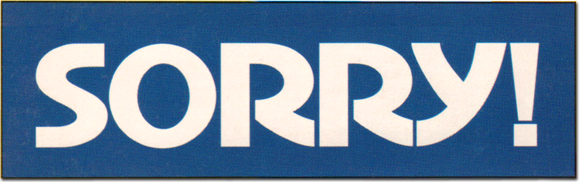 Sorry! logo