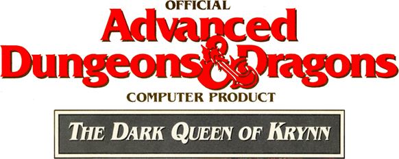 The Dark Queen of Krynn logo