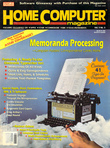 Home Computer Magazine Vol. 5 No. 5 (August 1985) cover