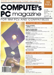 Compute!'s PC Magazine Issue 2 Vol. 1 No. 2 (November 1987) cover