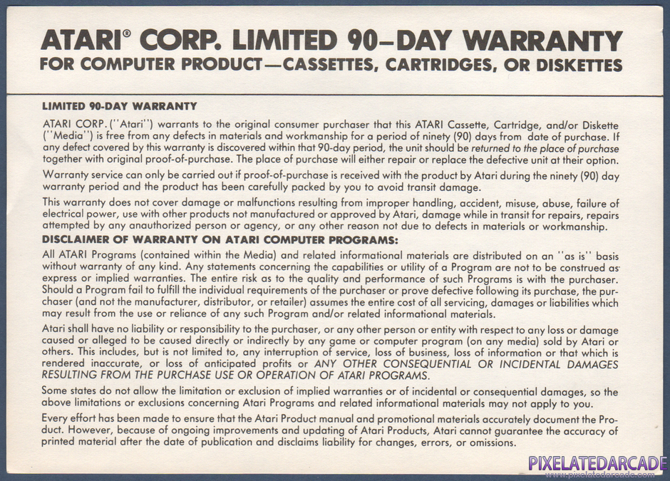 Super Huey UH-IX Package Contents: Warranty information card - Back Super Huey UH-IX Package Contents: Warranty information card - Back