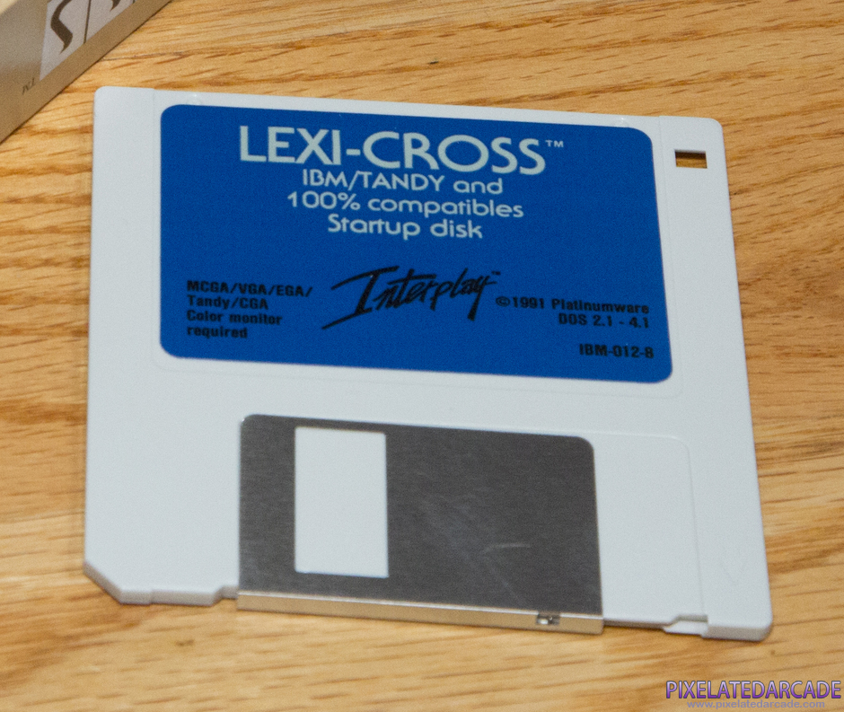 Lexi-Cross Package Contents: 3.5" disk - Photo