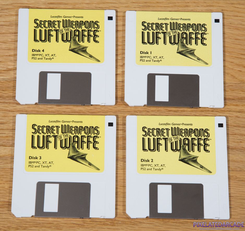 Secret Weapons of the Luftwaffe Package Contents: 3.5" disk - Photo Secret Weapons of the Luftwaffe Package Contents: 3.5" disk - Photo