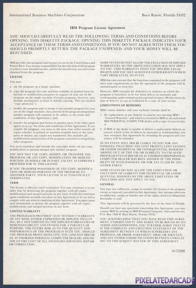 Olympic Decathlon Package Contents: IBM program license agreement Olympic Decathlon Package Contents: IBM program license agreement