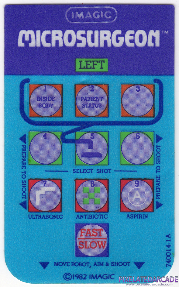 Microsurgeon Package Contents: Controller overlay - Left Overlay Microsurgeon Package Contents: Controller overlay - Left Overlay