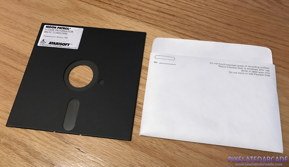 Moon Patrol Package Contents: 5.25" disk - Photo 1 Moon Patrol Package Contents: 5.25" disk - Photo 1