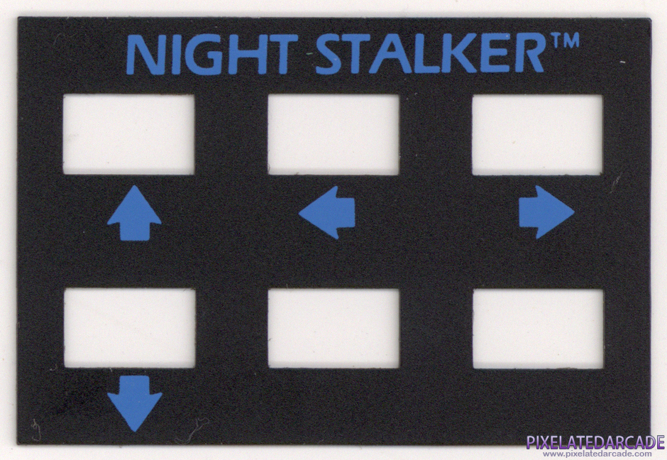 Night Stalker Package Contents: Controller overlay - Front Night Stalker Package Contents: Controller overlay - Front