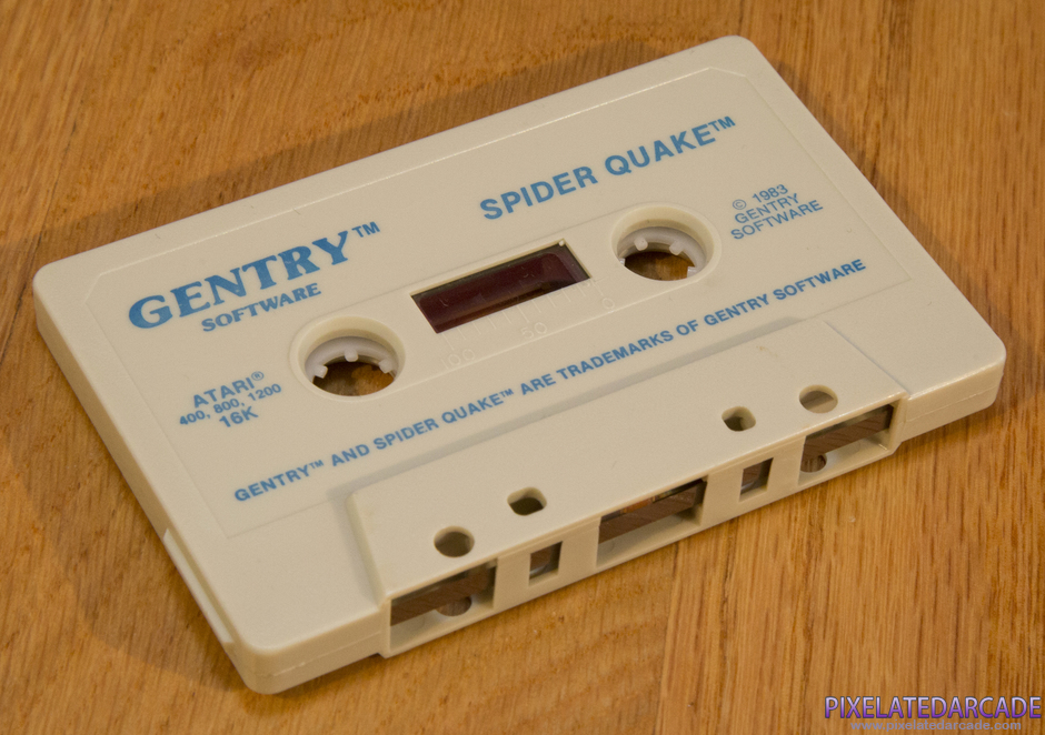 Spider Quake Package Contents: Cassette tape - Photo Spider Quake Package Contents: Cassette tape - Photo