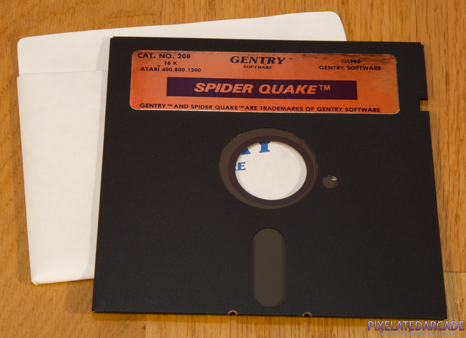 Spider Quake Package Contents: 5.25" disk - Photo 2 Spider Quake Package Contents: 5.25" disk - Photo 2