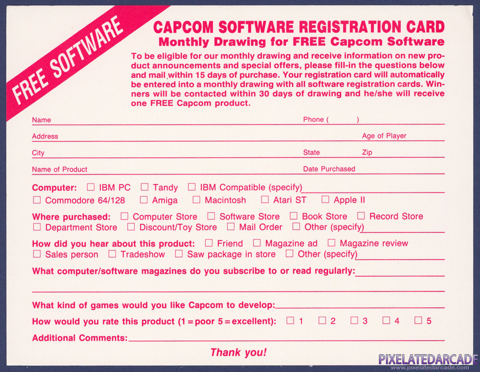 Street Football Package Contents: Product registration card - Back Street Football Package Contents: Product registration card - Back