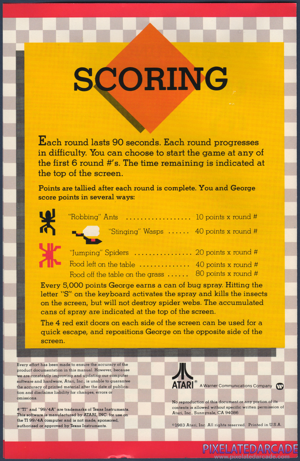 Picnic Paranoia Package Contents: Instruction manual - Page 4 Picnic Paranoia Package Contents: Instruction manual - Page 4