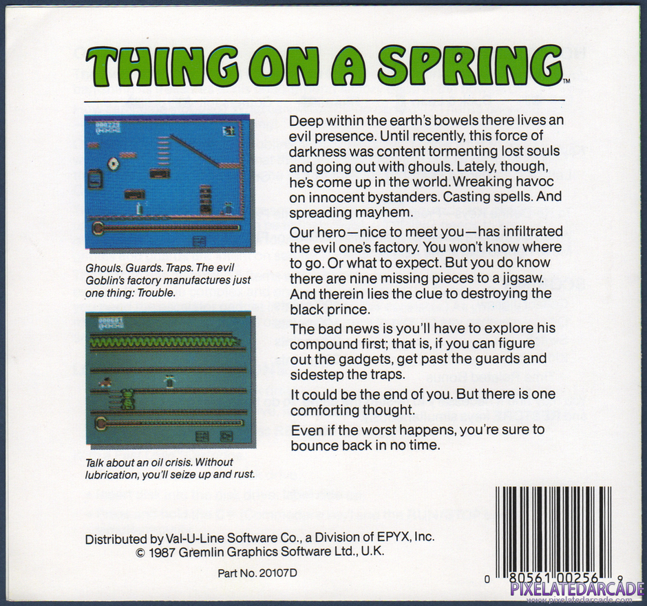 Thing on a Spring Package Contents: Instruction manual - Page 4