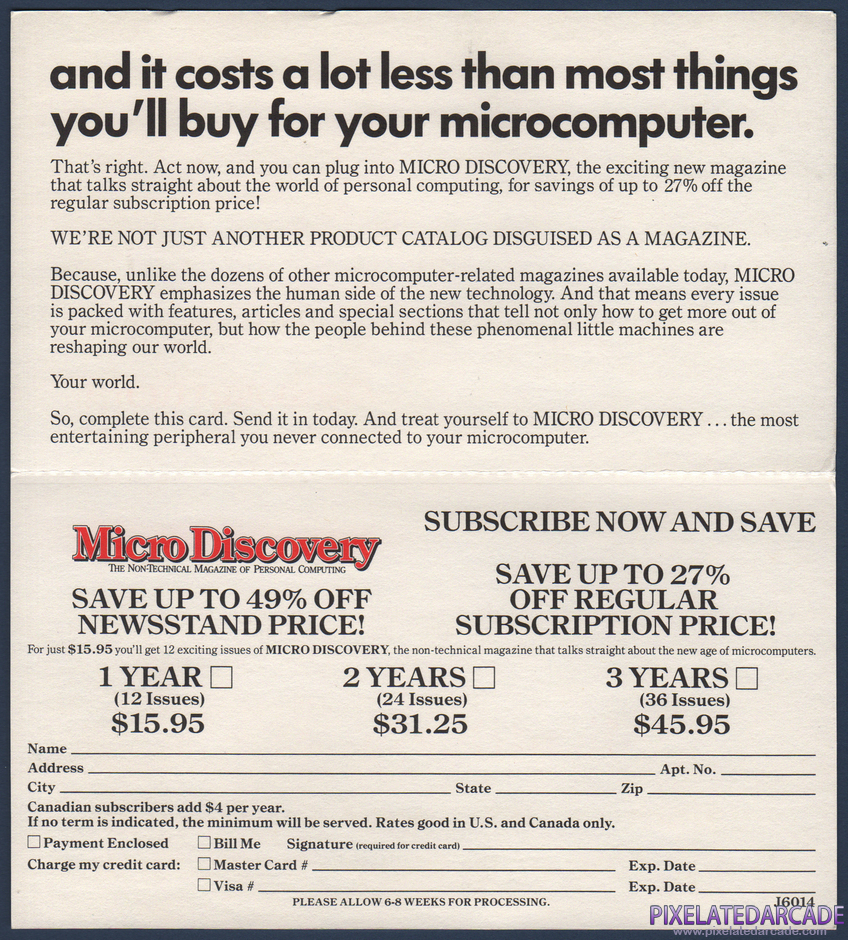Cloudburst Package Contents: Micro Discovery magazine offer - Inside Cloudburst Package Contents: Micro Discovery magazine offer - Inside