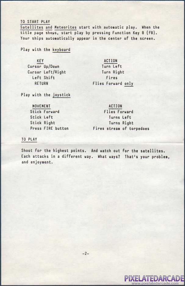 Satellites & Meteorites Package Contents: Instruction manual - Page 2
