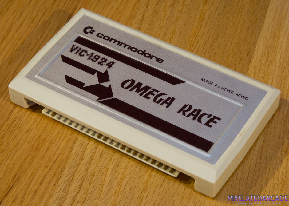 Omega Race Package Contents: Game cartridge - Photo Omega Race Package Contents: Game cartridge - Photo