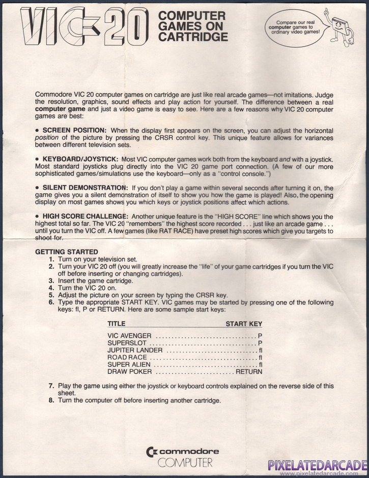 Radar Ratrace Package Contents: Instruction sheet - Front Radar Ratrace Package Contents: Instruction sheet - Front