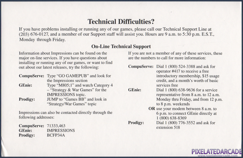 Caesar Package Contents: Technical addendum card Caesar Package Contents: Technical addendum card