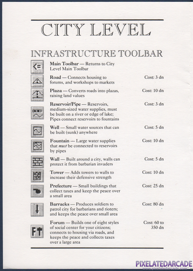 Caesar Package Contents: Toolbar reference card - Page 2 Caesar Package Contents: Toolbar reference card - Page 2