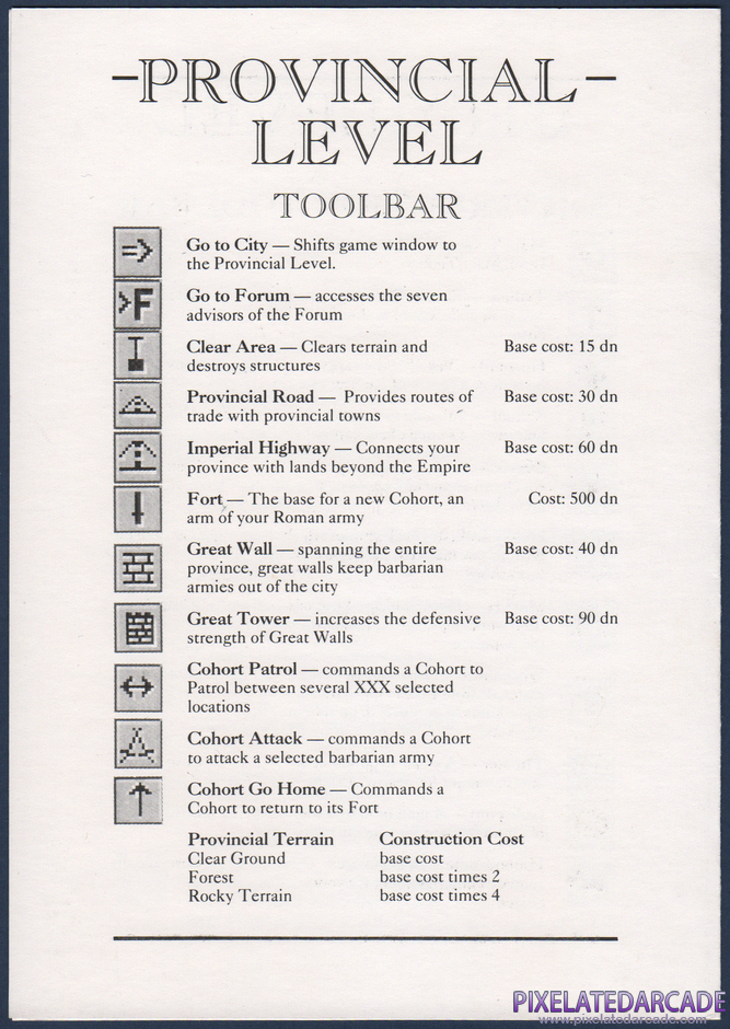 Caesar Package Contents: Toolbar reference card - Page 4 Caesar Package Contents: Toolbar reference card - Page 4