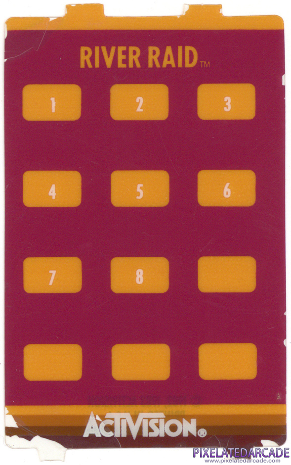 River Raid Package Contents: Controller overlay - Front
