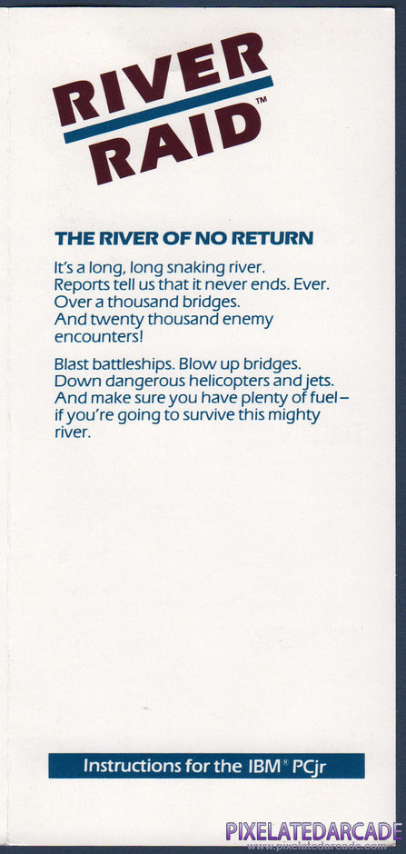 River Raid Package Contents: Instruction manual - Page 1 River Raid Package Contents: Instruction manual - Page 1