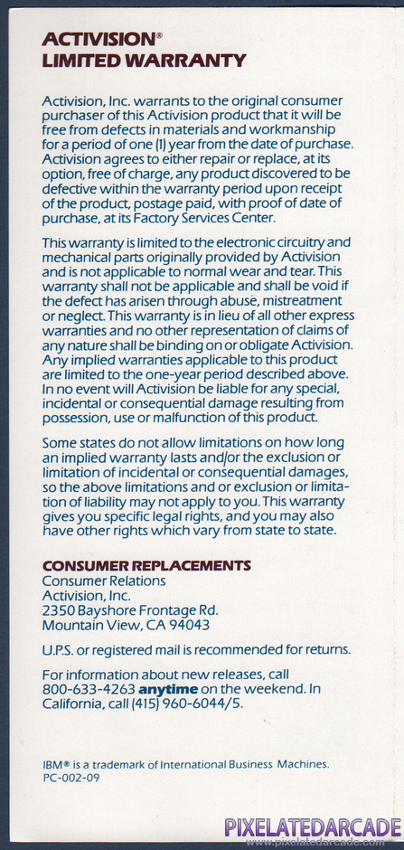 River Raid Package Contents: Instruction manual - Page 4 River Raid Package Contents: Instruction manual - Page 4