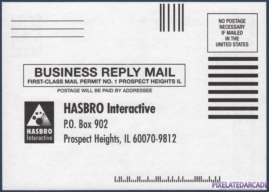 Avalon Hill's Diplomacy Package Contents: Warranty registration card - Front Avalon Hill's Diplomacy Package Contents: Warranty registration card - Front