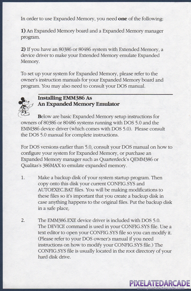 The Animation Studio Package Contents: Technical addendum - Page 2