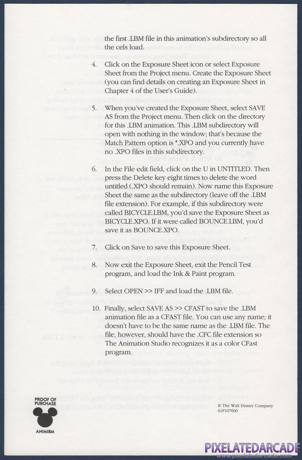 The Animation Studio Package Contents: User guide addendum - Page 4 The Animation Studio Package Contents: User guide addendum - Page 4
