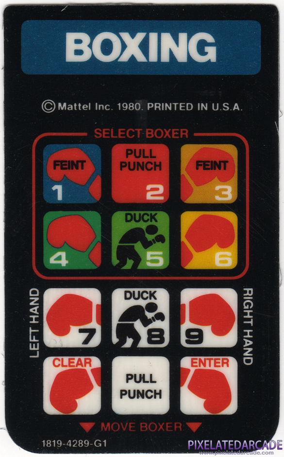 Boxing Package Contents: Controller overlay