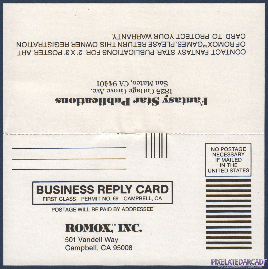 Hen Pecked Package Contents: Warranty registration card - Front Hen Pecked Package Contents: Warranty registration card - Front